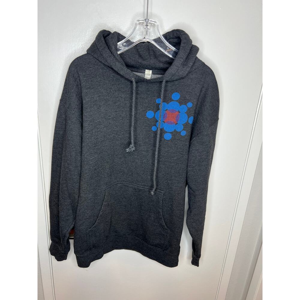 Vintage Independent Trading Company Hoodie Sweatshirt Grey ~ Size L